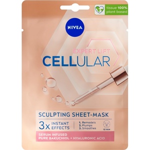 Nivea Cellular Expert Lift Remodeling 10-минутна текстилна криомаска 1 бр