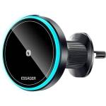 Essager Магнитна стойка за кола с безжично зареждане 15W (EZJCX-YS01-Z)