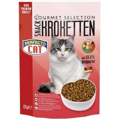 Perfecto Cat Kroketten snack s hovädzie 125 g