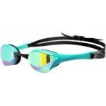 arena Cobra Ultra Swipe Mirror Unisex Race Swimming Goggles for Adults, Diving Goggles with Curved Mirror Lenses, Anti-Fog, UV Protection, 5 Interchangeable Nose Bridges - 002507-130-NS