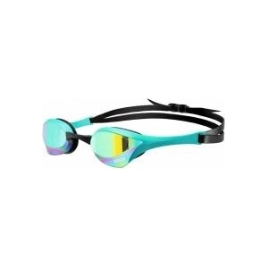 arena Cobra Ultra Swipe Mirror Unisex Race Swimming Goggles for Adults, Diving Goggles with Curved Mirror Lenses, Anti-Fog, UV Protection, 5 Interchangeable Nose Bridges - 002507-130-NS
