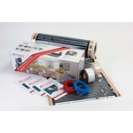HEATING FLOOR your warm comfort® Комплекти basic за подово отопление, 150 Вт/кв. м, инфрачервено отоплително фолио, ширина на фолиото 50 см (00117)