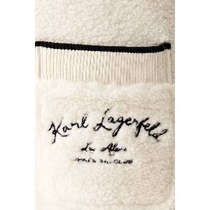 Karl Lagerfeld спортен панталон дамски от полар (B4W44011)