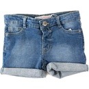 Minoti kraťasy dívčí džínové s elastenem Ditsy 1 světle modrá