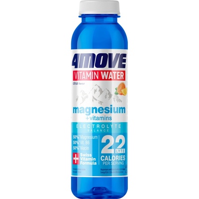 4Move Magnesium Voda vitamínová 6 x 0,556 l