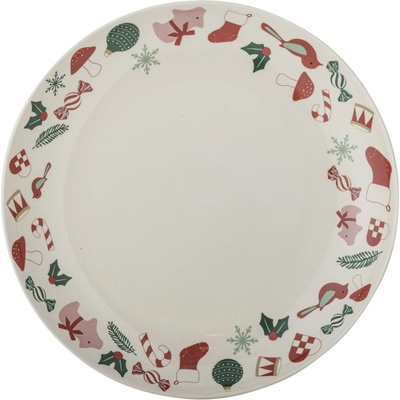 Bloomingville Keramický tanier Yule 28 cm