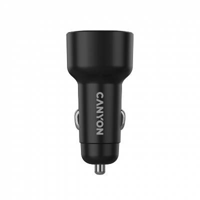 car charger OnDrive 48 PD 48W USB-A+USB-C Black (CNE-CCABR3AC)