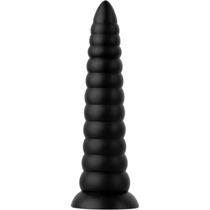 BUTTR Caterpiller - гигантски анален плъг (черен) - 29 см - desirel