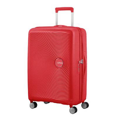 American Tourister Soundbox Spinner 67/24 EXP cestovný kufor Koralová Červená