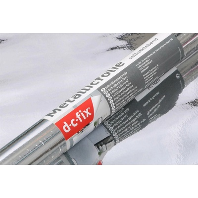 d-c-fix 347-0003 Samolepicí fólie stříbrná metalická 45 cm x 1,5 m