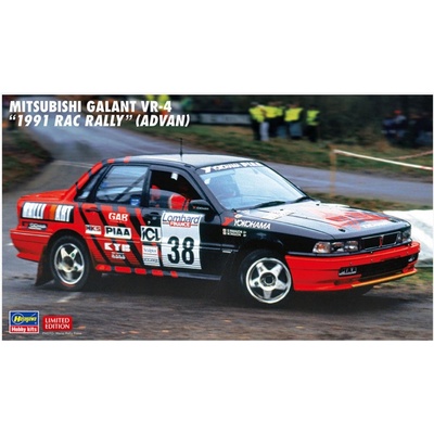 Hasegawa Mitsubishi Galant VR-4 1991 Rac Rally ADVAN 1:24