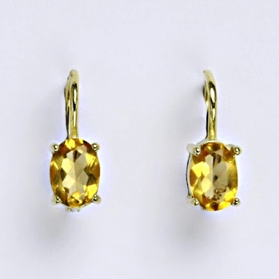 Čištín 428178551 přírodní citrín pálený žluté NK 1246