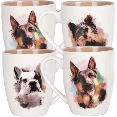 VERONI Hrnček Dog rôzne motívy 360 ml