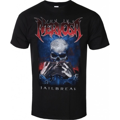 Napalm Records tričko metal Nervosa Jailbreak čierne