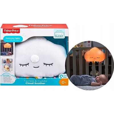 Fisher-Price Senna obláček pro miminka do postýlky +0 měsíců GJD44