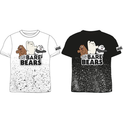 We Bare Bears tričko Medzi nami medvede 5202752 biela
