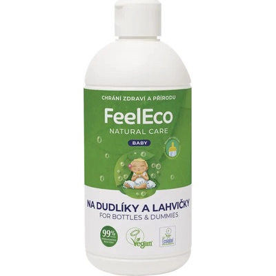 Feel Eco na mytí dudlíků a lahviček 3 x 500 ml