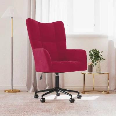 vidaXL 328177 Relaxační vínové samet