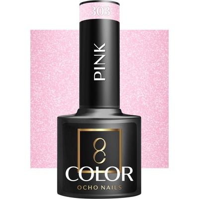 Ocho Nails lak na nechty ružový 303 5 g