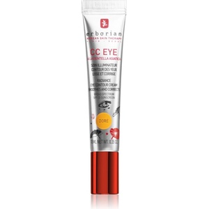 Erborian CC Eye тониращ крем за околоочната зона с изглаждащ ефект SPF 20 цвят Doré 10ml