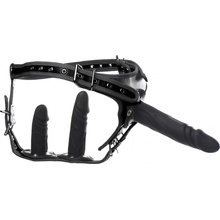 Strict Double Penetration Strap On Harness