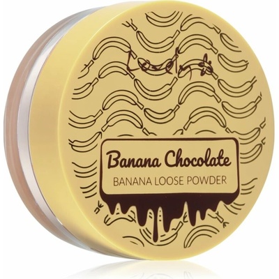 Lovely Banana Chocolate Loose Powder sypký púder pre zjednotenie farebného tónu pleti 8 g