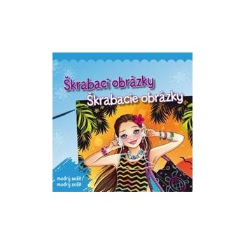 Škrabací obrázky Škrabacie obrázky modrý zošit