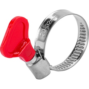 MTX Скоби за маркуч mtx 475497, 20-32 мм, с ключ, 50 бр