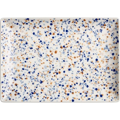 Iittala Декоративен поднос Oiva Toikka Helle 29 см кафяво-син (1065511)