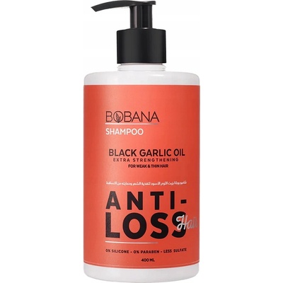 Bobana šampon s černým česnekovým olejem 400 ml