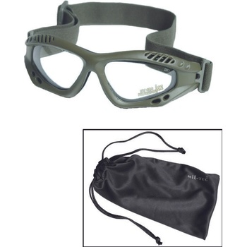 Mil-Tec Очила COMMANDO AIR маслиново прозрачни (15615401)