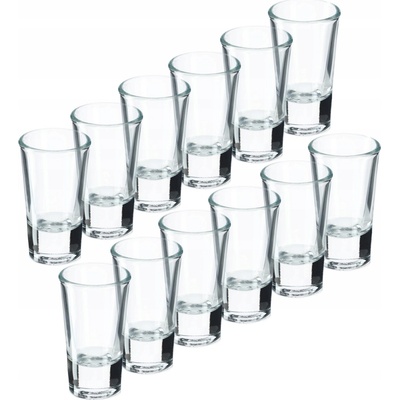 KADAX sklenice na vodku a likéry 12 x 25 ml