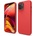 elago Soft Silicone Case - силиконов (TPU) калъф за iPhone 12 Pro Max (червен)