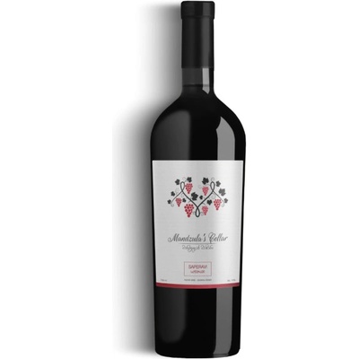 Mandzula's Cellar Červené Saperavi Mandzula gruzínské suché červené 2019 13% 0,75 l (holá láhev)