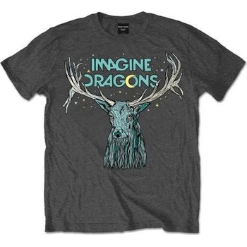 Image 1 of Imagine Dragons Elk in Stars Charcoal Grey L Риза (IMDRTS02MC03)