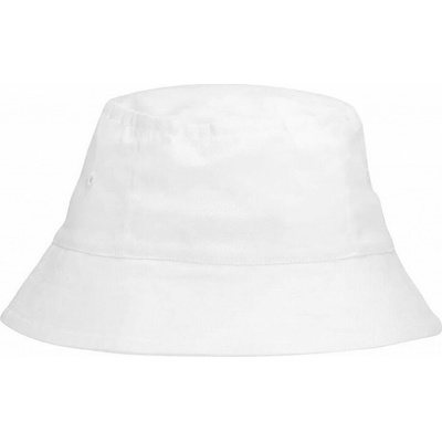 Neutral Klobouček Bucket z organické bavlny a větracími očky bílá
