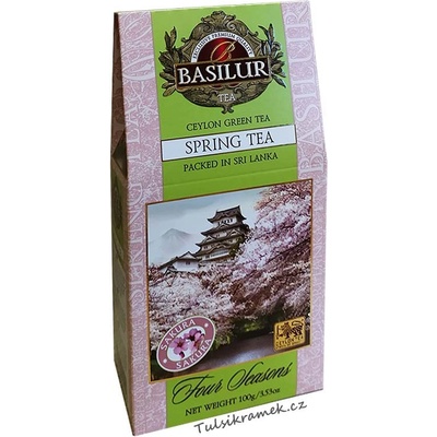 Basilur SPRING zelený čaj papír 100 g