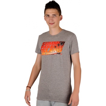 Fabio pánské tričko Hard 09/1-82/409 šedá