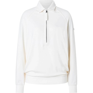 super. natural Дамски вълнен пуловер super. natural Women's 1/4 Zip Sweater Jumper - Fresh White - размер XL (105-7093-0215)