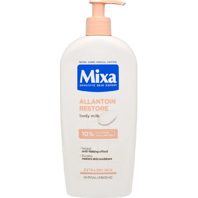 Mixa Allantoin Restore tělové mléko pro extra suchou pokožku 400 ml