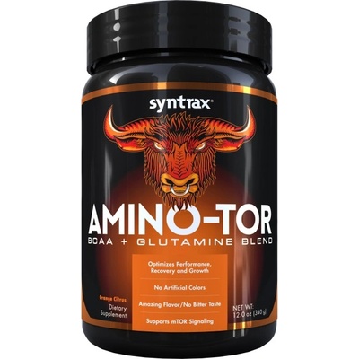Syntrax Amino Tor / BCAA + Glutamine Blend [340 грама] Портокал - Цитрус