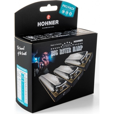 Hohner Big River Harp ProPack