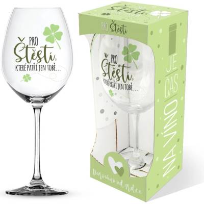 Nekupto Sklenice na víno Nejlepší táta zná vždy správný směr 440 ml