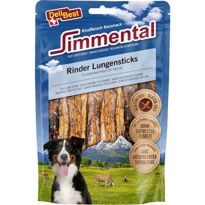 DeliBest Simmental hovädzie tyčinky z pľúcok 120 g