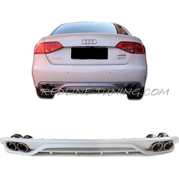 Image 1 of Спойлер ABT за задна броня Audi A4 B8 (badifa4)