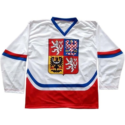 CZECHMANIA Hokejový dres ČR bílý – Zboží Mobilmania
