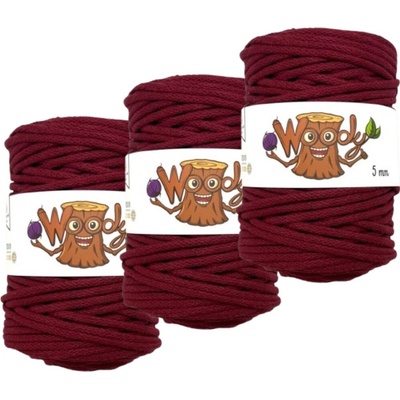 Woody Crafts 3x Woody 5 mm – Vínová (100m)