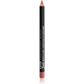 NYX Professional Makeup Suede Matte Lip Liner матиран молив за устни цвят 53 Brunch Me 1 гр