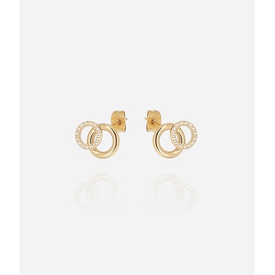 ZAG Bijoux Oceľové napichovacie náušnice SEM25491-01WHT