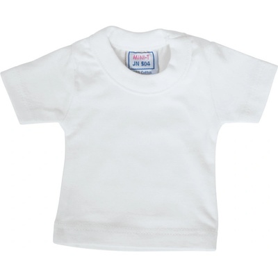 James & Nicholson tričko Mini krátký rukáv pánské white